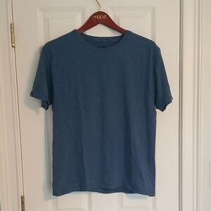 Champion Blue Short Sleeve Tee, Men's Large